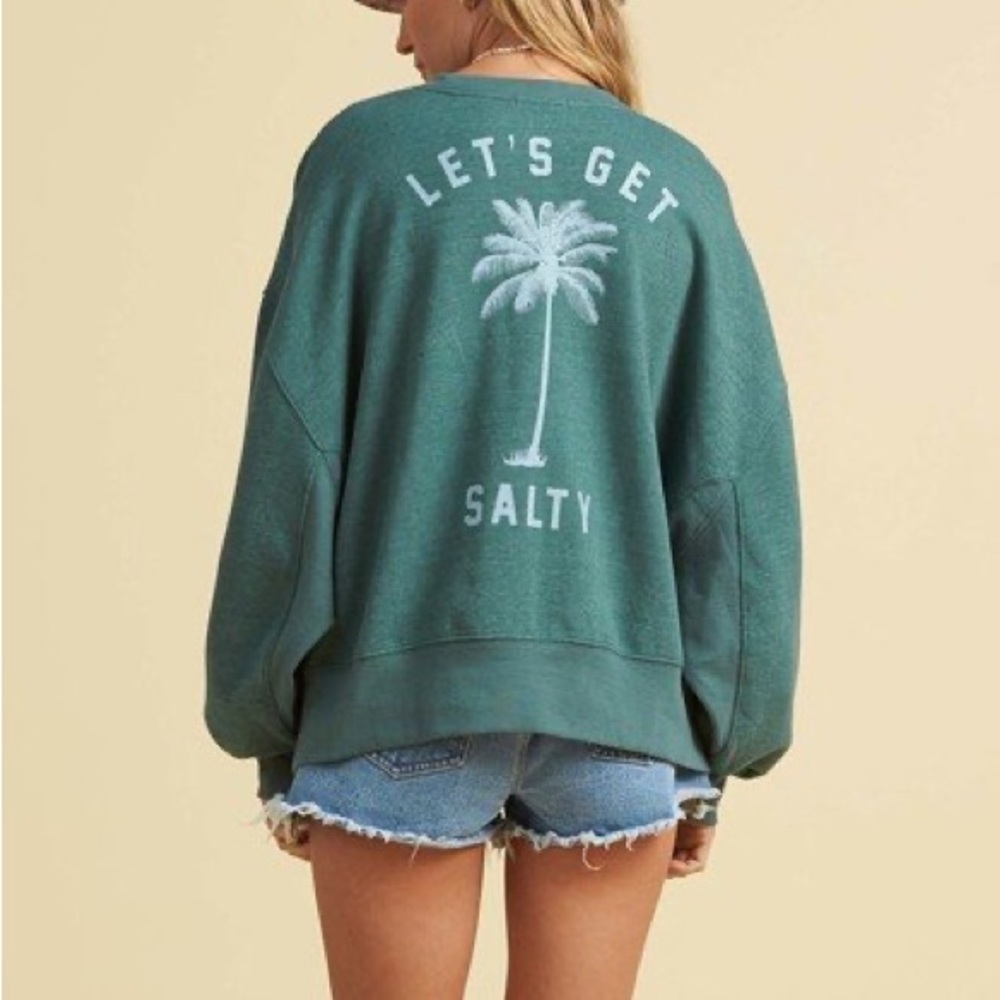 Billabong x The Salty Blonde Vacation Mode Sweatshirt